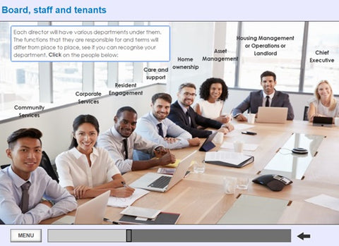 An introduction to social housing online training - Screen shot 5