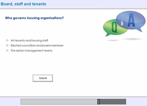 An introduction to social housing online training - Screen shot 7