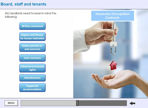 An Introduction to Social Housing (Wales) Online Training - screen shot 6