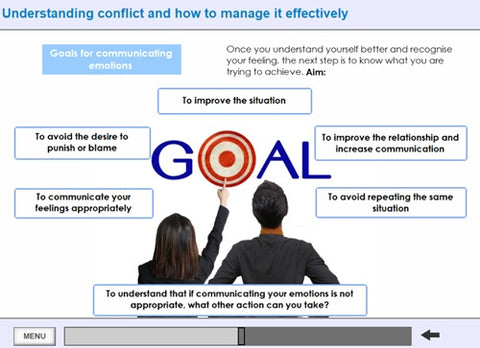 Managing conflict for managers screen shot 5