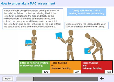 Manual Handling for Managers Online Training - screen shot 6