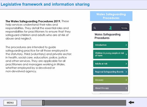 Safeguarding Adults Group B Wales  SCORM File