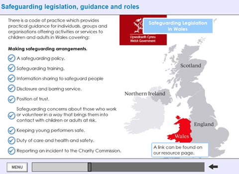 Safeguarding for Managers (Wales) SCORM File