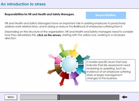 Stress Awareness for Managers Online Training - screen shot 4