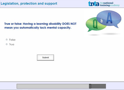 Learning Disability Awareness (Adults) SCORM File