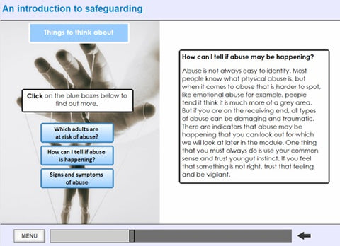 Safeguarding Adults Awareness Level 1 SCORM File