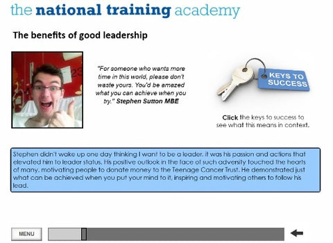 Chairperson Skills in an Organisation Online Training screen shot 6